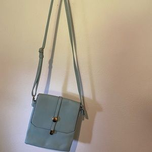 Teal crossbody